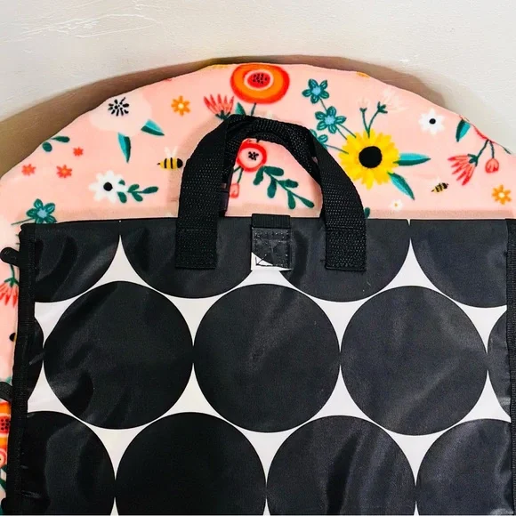 Thirty One Big Dot Organizer Fold & Hang Travel Make-Up Jewelry - Picture 5 of 5